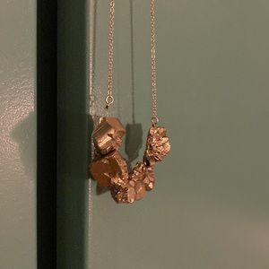 Pyrite necklace